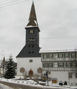 2011 Kirche Steinenber im Winter